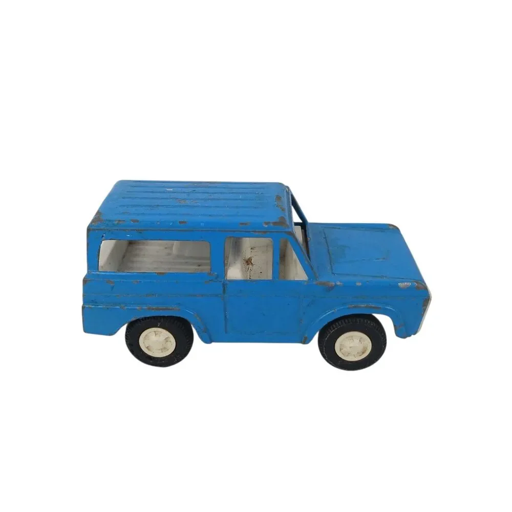 Vintage Tootsie Toy Ford Bronco Blue Diecast 1970